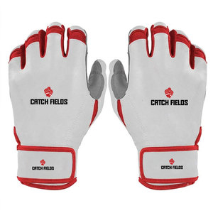 Guantes de béisbol de cuero de primera calidad para adultos, unisex, con soporte para dedos completos, antideslizantes, para entrenamiento, con protección. - Product Image 3
