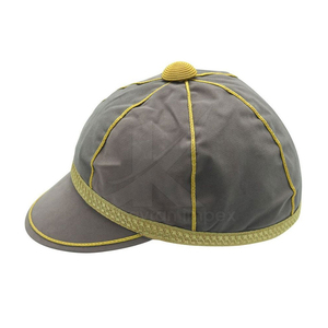 Casquettes d'honneur en velours de haute qualité, casquettes de présentation professionnelles pour le rugby, le cricket et le football, casquettes d'honneur personnalisées avec pompons - Product Image 3