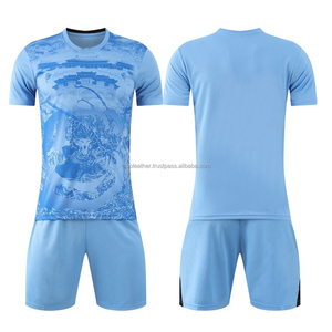ชุดกีฬาสำหรับฝึกฟุตบอลของผู้ชายเสื้อเจอร์ซีย์และเสื้อเชิ้ตดีไซน์ใหม่สำหรับผู้เล่นฟุตบอลและนักฟุตบอล - Product Image 1