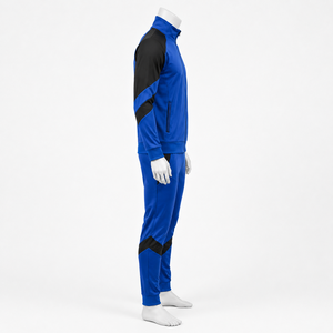 Chándal con cremallera para hombre hecho con tela deportiva cómoda y construcción flexible para entrenamientos, ejercicios y actividades al aire libre. - Product Image 3