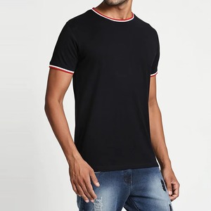 T-shirt homme surdimensionné en coton de qualité supérieure, logo personnalisé imprimé, design uni, col rond, prix bas en gros - Product Image 3
