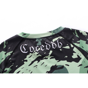 Rashguard de Compresión MMA de Calidad Superior, Hecho a Medida, Manga Larga, Transpirable, Ajustado, Venta al por Mayor, Spandex Poliéster Ecológico 220g - Product Image 4