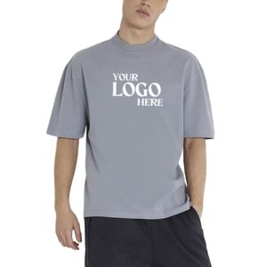 Camiseta Extra Grande Personalizada, Camisetas de Manga Corta para Hombre, Estilo Retro Americano de Verano, Casual, con Logotipo Impreso Digitalmente - Product Image 5