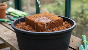 Wholesale High Quality Natural Brown Square <b>Shape</b> Cocopeat <b>Block</b> 100% Coco Pith for Agriculture & Animal Bedding From India - Product Image 2