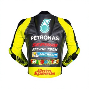 เสื้อแจ็คเก็ตมอเตอร์ไซค์หนังจิงโจ้ MotoCP Ramaha รุ่นสั่งทำพิเศษ สำหรับแข่งรถ/ชุดแจ็คเก็ตสำหรับสนามแข่ง ระดับการป้องกัน CE - Product Image 2