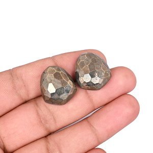 Piedra Preciosa de Pirita Natural de 20x17mm, Forma Elegante, 35.90 Quilates, Piedra Preciosa Natural de la Mejor Calidad para Joyería - Product Image 1