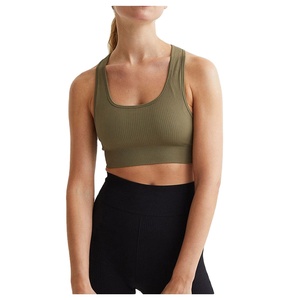 Stylish Design Customized Color and Size Plus Size Reversible Women Sports <b>Bra</b> High Quality <b>Low</b> MOQ for Sale - Product Image 1