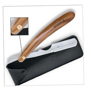 Navaja de Afeitar Recta de Acero Inoxidable, Herramientas de Belleza, Navaja con Logotipo Personalizado, Navaja Recta de Acero Inoxidable Personalizada - Product Image 5