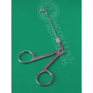 คีมจับ Heuweiser Antrum Grasping Forcep แบบโค้ง 90 องศา ปากด้านล่าง ขนาด 10 ซม. หมุนได้ 360 องศา อุปกรณ์ผ่าตัดหู คอ จมูก ได้รับการรับรองมาตรฐาน CE ระดับ Class I - Product Image 4