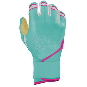 Gants de frappe de baseball en cuir de chèvre de qualité supérieure ProGear à manchette longue, respirants, durables, avec logo personnalisé, pour adultes et jeunes, performance sportive - Product Image 3