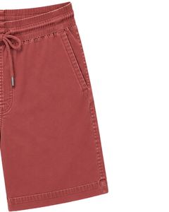 Shorts Bermuda décontractés pour hommes, couleur rose poudré, personnalisés, avec cordon de serrage, pour l'été, shorts de plage légers, coupe décontractée, en mélange de coton - Product Image 4