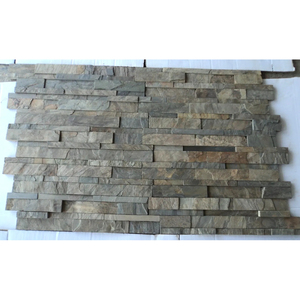 Tuiles en ardoise dorée naturelle Vijaya pour revêtements de sol, revêtements muraux, aménagement paysager et projets décoratifs - Product Image 4