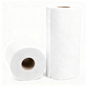 Rouleaux de papier essuie-tout professionnels 2 plis, résistants aux déchirures, absorbants, pour usage industriel et domestique - Product Image 3