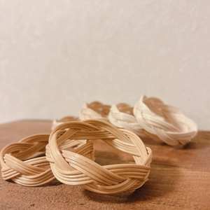 กำไลข้อมือหวายน่ารัก แฟชั่นสำหรับสาวๆ ขายดี กำไลหวายแบบยั่งยืน ขายส่ง - Product Image 6