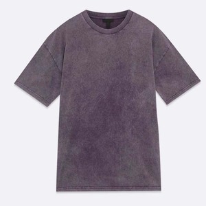 เสื้อเชิ้ตผู้ชายคุณภาพดีแบบใหม่ ล้างสีด้วยกรด รับผลิตตามแบบ (OEM) ราคาถูก ระบายอากาศได้ดี ปรับขนาดได้ พร้อมโลโก้และไซส์ตามสั่ง - Product Image 2