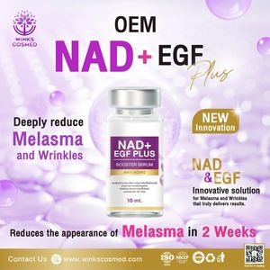 Ampolla Hidratante NAD+ EGF de Marca Privada OEM ODM, Suero Nutritivo para la Barrera Cutánea - Product Image 3