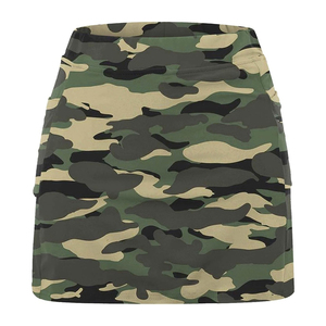 Top Trending Women's Golf Sportswear <b>Double</b> Layer Skirts Camo Design Moisture-Wicking High Elastic Waist Adult's Tennis Skirts - Product Image 4