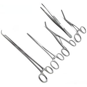 Pinzas Vasculares Quirúrgicas DeBakey Cooley Satinsky de Acero Inoxidable, Instrumentos Médicos Veterinarios, Certificación CE OEM para Hospitales - Product Image 1