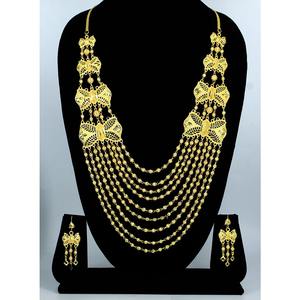 Oriente Medio moda caliente oro largo collar pendientes mujer boda joyería conjuntos para mujer moda joyería conjuntos para mujer - Product Image 4