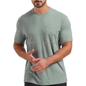 Camisetas de Hombre de Peso Pesado de 220 g/m², Talla Grande, 100 % Algodón, OEM, Personalizadas con Serigrafía, Ropa de Hombre de Talla Grande - Product Image 1