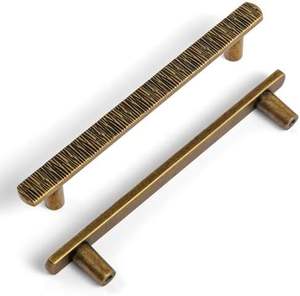 Nouvelle conception, poignée de tiroir et de placard en or brossé pour meubles de cuisine et portes de garde-robe - Product Image 5