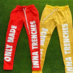 Custom Winter Hooded Casual Men's Unisex Solid Breathable Quick Dry <b>Lightweight</b> <b>Hoodie</b> and Sweatpants Set - Product Image 4