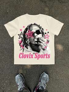 Camiseta de Verano de Algodón Grueso de Primera Calidad, Estilo Urbano, Ropa Casual para Hombre, Logotipo Personalizado, Suministro Directo de Fábrica - Product Image 6
