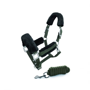 Cabestro Ajustable para Caballo Estilo Western, Talla/Color/Logotipo Personalizables, Duradero, Cómodo y Transpirable, Collar de Nylon con Cuerda de Amarre - Product Image 3