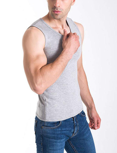 Débardeurs pour hommes de qualité supérieure, sportifs, couleur unie, hautement extensibles, respirants, séchage rapide, personnalisés pour la musculation - Product Image 4