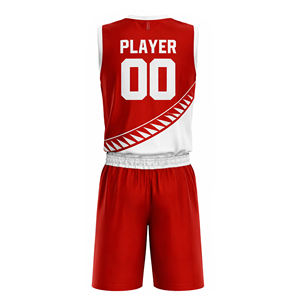 Maillots de basketball classiques en gros pour hommes – Débardeurs réversibles anti-transpiration pour tous les sports – Maillot de basketball - Product Image 6