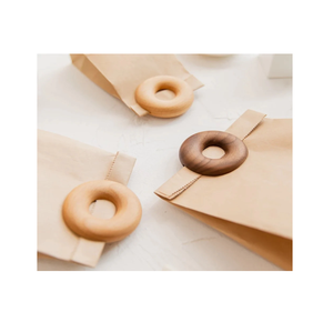 Clip de Sellado de Madera en Forma de Donut para Manualidades, 2 Piezas, Tamaños Personalizados, Clip de Sellado de Madera al por Mayor - Product Image 3