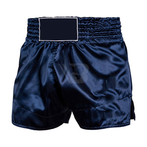 Pantalones Cortos de Muay Thai y MMA para Hombre, Talla Grande, Tejido Oxford Transpirable, Antiarrugas, de Secado Rápido, Tejido de Punto, Largo hasta la Rodilla, con Cordón Ajustable - Product Image 3