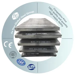 Pelat baja karbon TB TP G34 lembar pelat lantai utama dalam kumparan s235jr pelat baja karbon kotak-kotak ringan