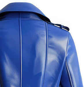 Manteau en cuir d'agneau véritable 100% pour homme, manteau long en fourrure d'agneau pour l'hiver, style décontracté chic, coupe ample pour toutes les saisons, respirant - Product Image 5