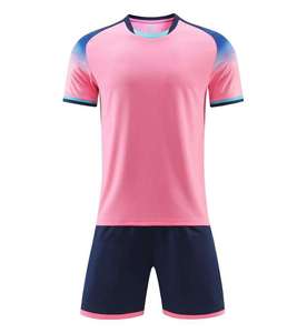Uniformes de Fútbol Personalizados al por Mayor, Impresión por Transferencia de Calor, Conjunto de Camiseta de Fútbol para Hombre, Secado Rápido, Transpirable, Ropa Deportiva para Equipo - Product Image 2