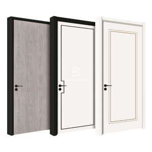 Puerta de Entrada Principal de Diseño Moderno y Personalizado de Alta Gama, Fabricada en Madera Compuesta WPC, Impermeable y Ecológica, para Casa, Villa o Apartamento, con 3 Años de Garantía - Product Image 1
