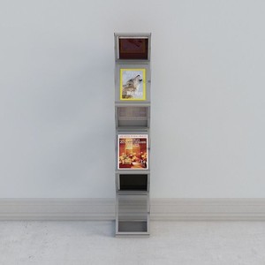 Wholesale Sleek Modern MDF Magazine <b>Rack</b> with Open Compartments - Product Image 4