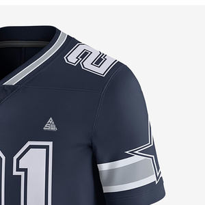 Camiseta de Fútbol Americano Isiah Pacheco 10 Mahomes para Hombre, Réplica 1:1 de Alta Calidad, 100% Poliéster, Protección UV, Roja, Negra y Blanca, Manga Corta - Product Image 5