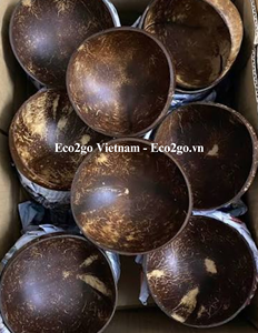 Handcrafted Coconut Shell Bowl Natural Artisan Tableware for Home Dining and Food Serving Eco2go Vietnam - Product Image 5