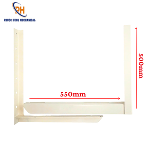 Support de climatiseur 3HP en acier soudé massif, profilé en angle laminé à chaud, haute capacité de charge, finition résistante aux intempéries pour projets côtiers - Product Image 6