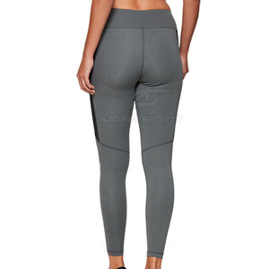 Women Casual Knitted Mid Waist Lightweight <b>Slim</b> Fit Stretch Quick Dry Eco-Friendly Sports Fitness Activewear <b>Leggings</b> - Product Image 2