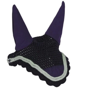 Best Selling High Quality Equestrian Horse Riding Ear <b>Net</b> <b>Fly</b> Veil Skin-Friendly Perspiration Protection Ear Bonnet U - Product Image 1