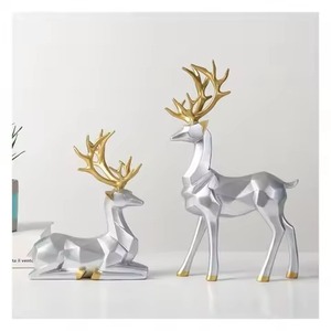 Luxury Iron Reindeer Christmas <b>Decoration</b> Elegant <b>Winter</b> Decor for Dining Table Display - Product Image 6