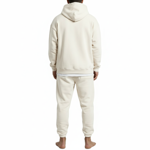 ชุดฮู้ดดี้และกางเกงจ็อกเกอร์สตรีทแวร์ผู้ชาย ทรงหลวม ชุดวอร์ม รับทำโลโก้ แบรนด์ส่วนตัว - Product Image 2