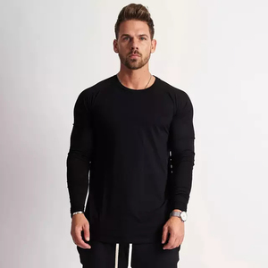 Private Label Custom Your Own Logo Printing Casual Short Sleeve Men Highly <b>Plain</b> Cotton Training Gym <b>T</b> <b>Shirt</b> - Product Image 3