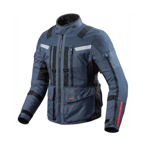 OEM Customized Unisex Adventure Touring Motorcycle <b>Jacket</b> Leather <b>Canvas</b> Waterproof Windproof Breathable Anti-UV - Product Image 1