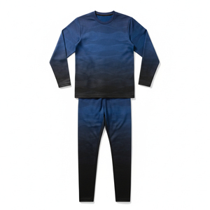 Chándal Deportivo Premium de Compresión para Hombre, con Forro Polar Cálido para Invierno, Ropa de Gimnasio, Leggings Elásticos de Entrenamiento - Product Image 1