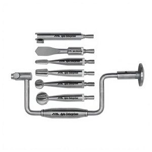 Hudson Brace <b>Hand</b> <b>Drill</b> Set 7-Piece Manual Orthopedic Surgical Instrument Kit Premium German Stainless Steel Bone Surgery - Product Image 5