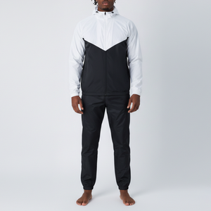 Nouvelle combinaison de sport amincissante en PVC, blanche et noire, effet sauna, pour le fitness 2026 - Product Image 1