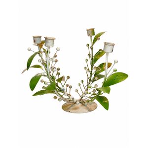 Handcrafted Metal Apple Shape <b>Candle</b> Holder Decorative Iron Candelabra Centerpiece for Wedding Table Decor Home Decoration - Product Image 5